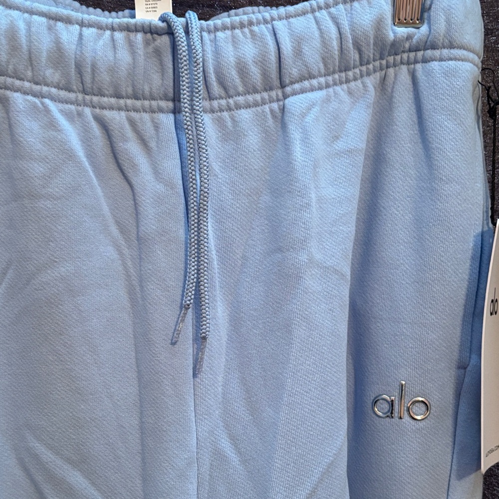 ALO Yoga Light Blue Joggers - Picture 6 of 7
